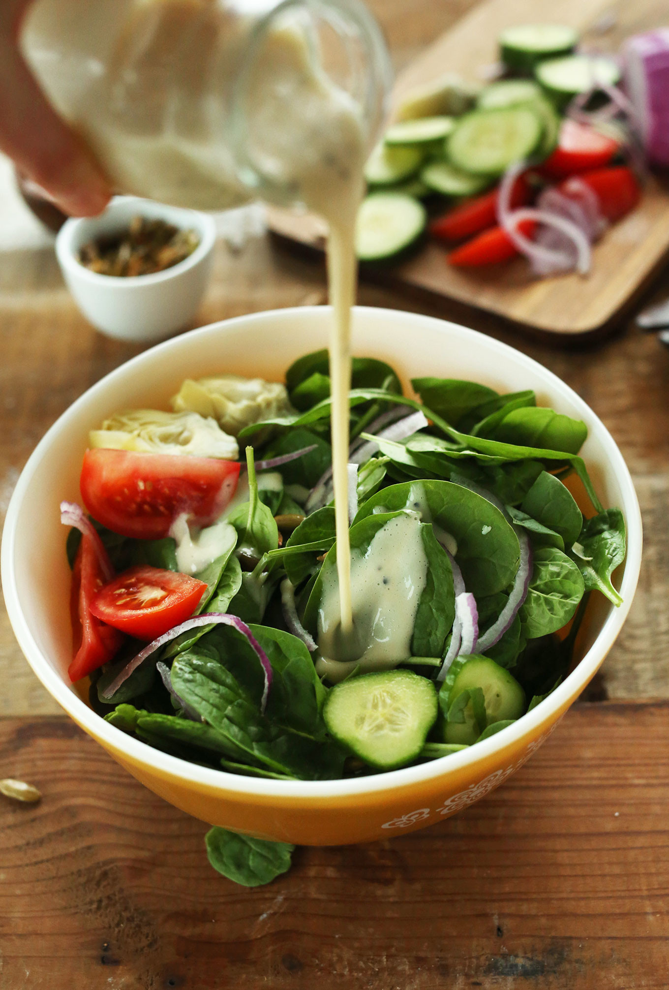 Spinach Salad Dressings Recipes
 Creamy Spinach Salad