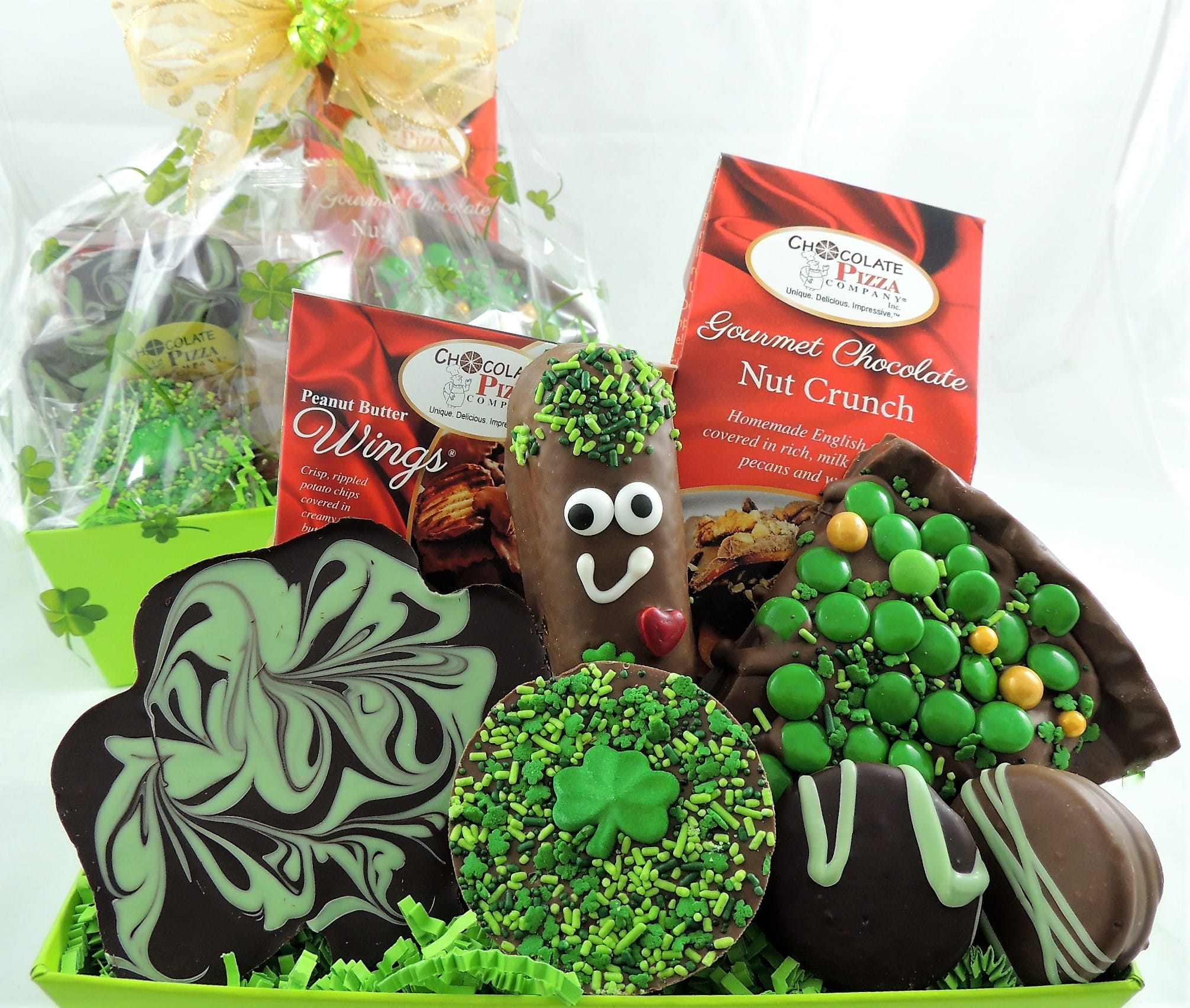 St Patrick Day Gift Baskets
 St Patrick s Day Irish Gift Basket Chocolate Pizza