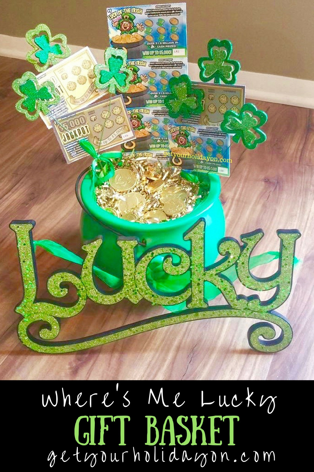 St Patrick Day Gift Baskets
 Where s Me Lucky St Patrick s Day Gift Basket • Get Your