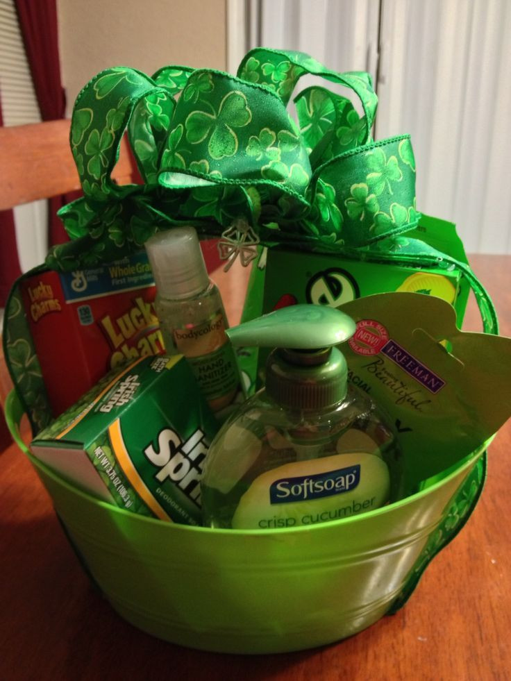 St Patrick Day Gift Baskets
 14 best Green Gift Basket Ideas images on Pinterest