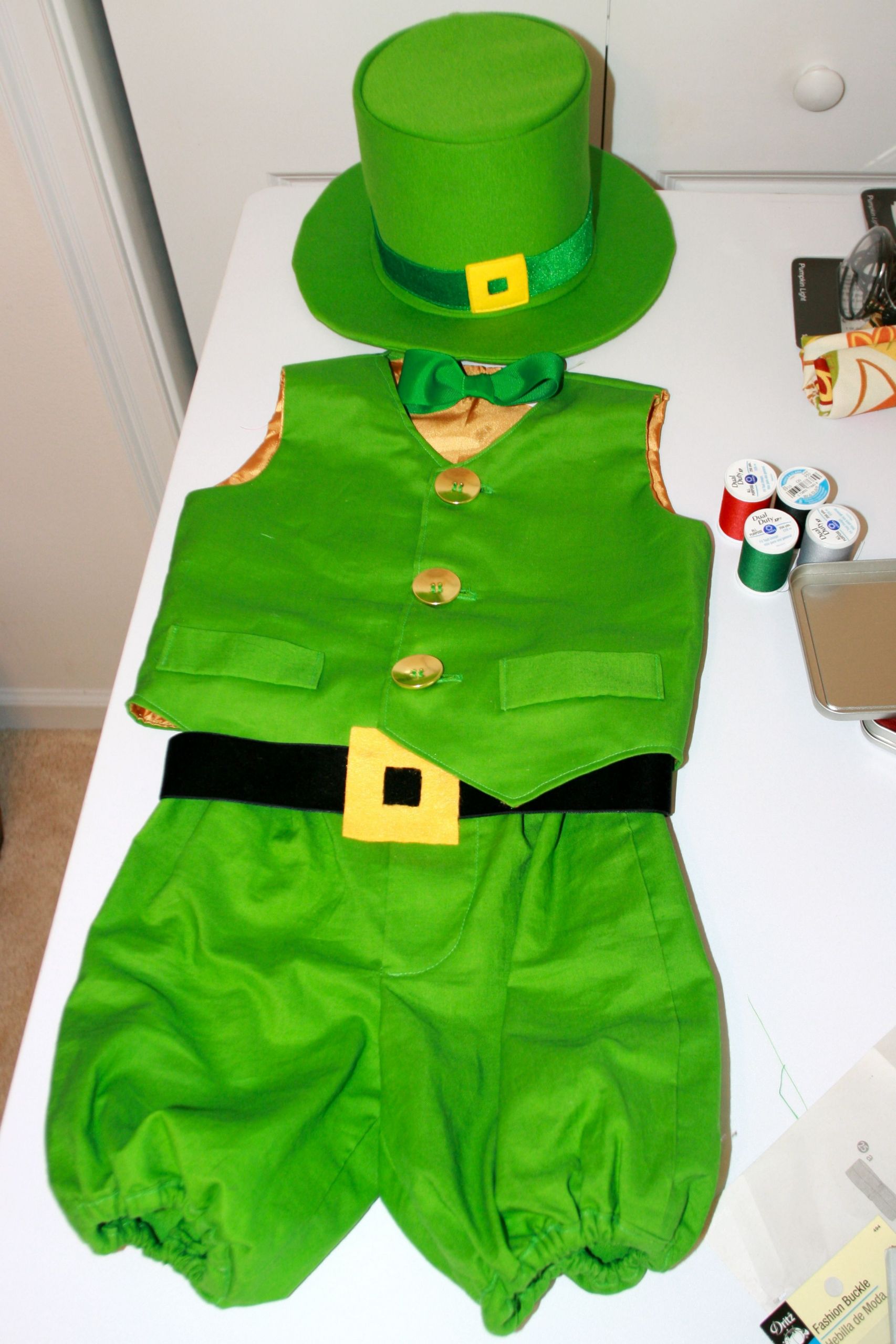 St Patrick's Day Clothes Ideas
 Leprechaun Costume might be able to find a hat for St