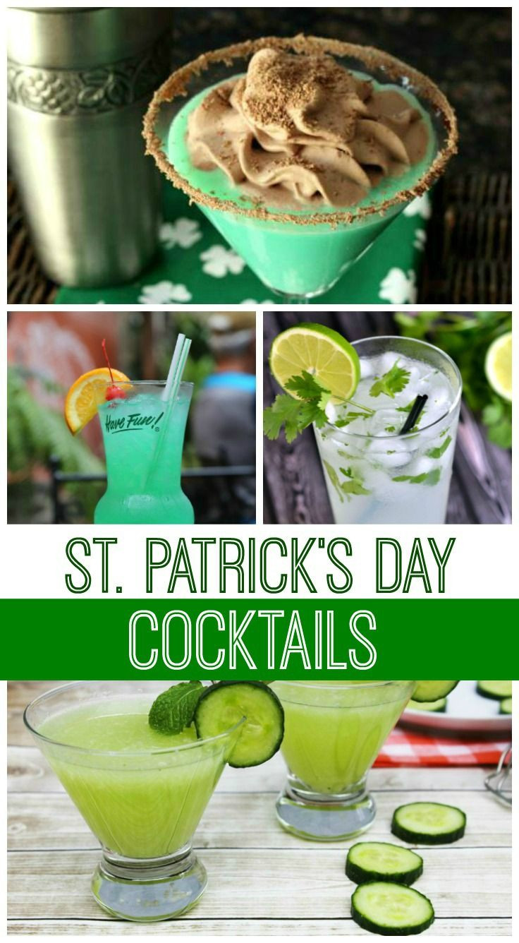 St Patrick's Day Drink Ideas
 19 Fabulous St Patrick s Day Cocktails
