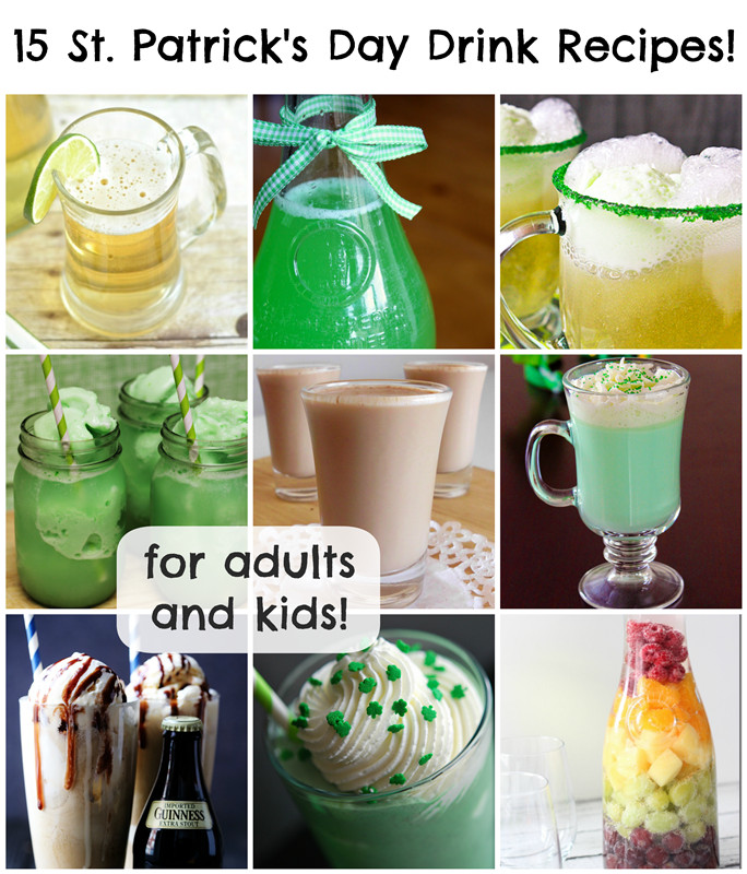 St Patrick's Day Drink Ideas
 15 St Patrick s Day Drink Recipes for Adults and Kids