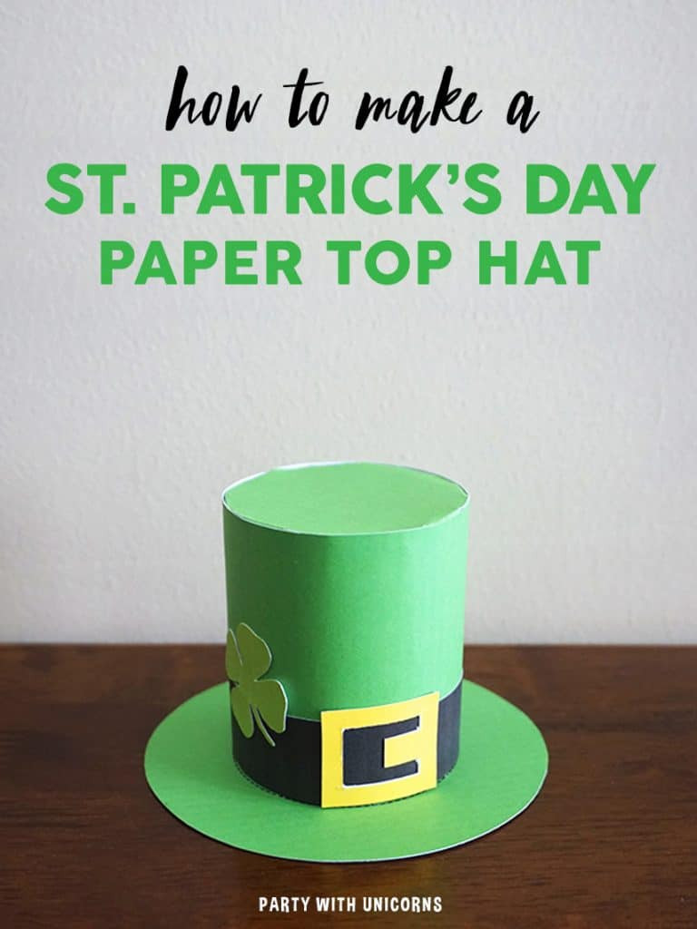 St Patrick's Day Hat Craft
 St Patrick s Day Top Hat Craft for Kids