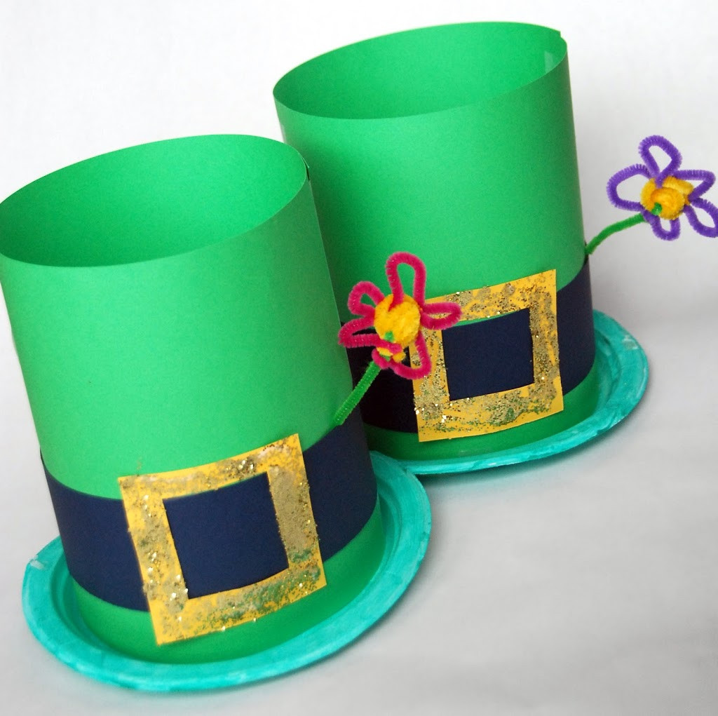 St Patrick's Day Hat Craft
 Four Cheap St Patrick s Day Crafts For Kids