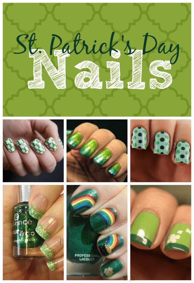 St Patrick's Day Nail Ideas
 St Patrick s Day Nail Art Designs