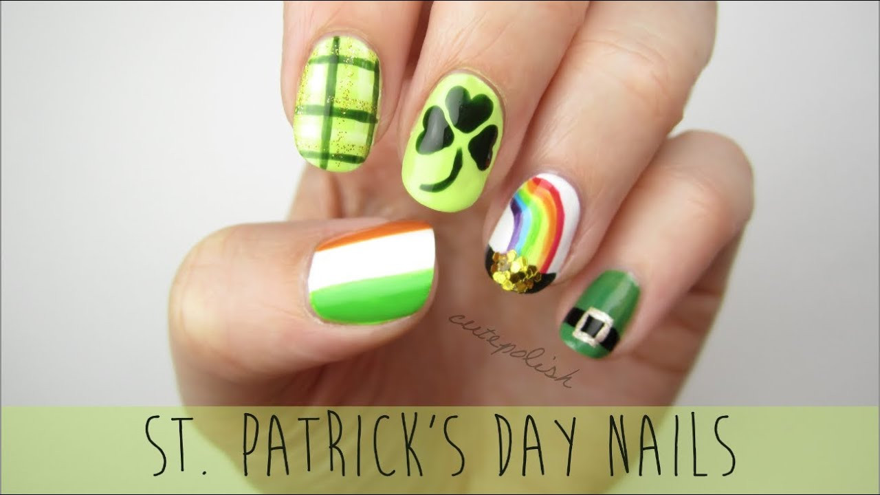 St Patrick's Day Nail Ideas
 Nail Art for St Patrick s Day A Mini Guide