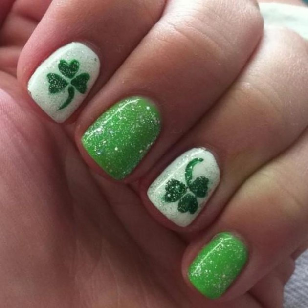 St Patrick's Day Nail Ideas
 Green And Festive St Patrick s Day Nail Designs To Copy
