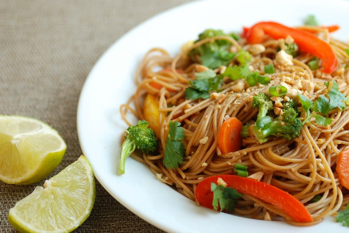 Stir Fry With Spaghetti Noodles
 Quick Veggie Stir Fry With Noodles Real Mom Nutrition