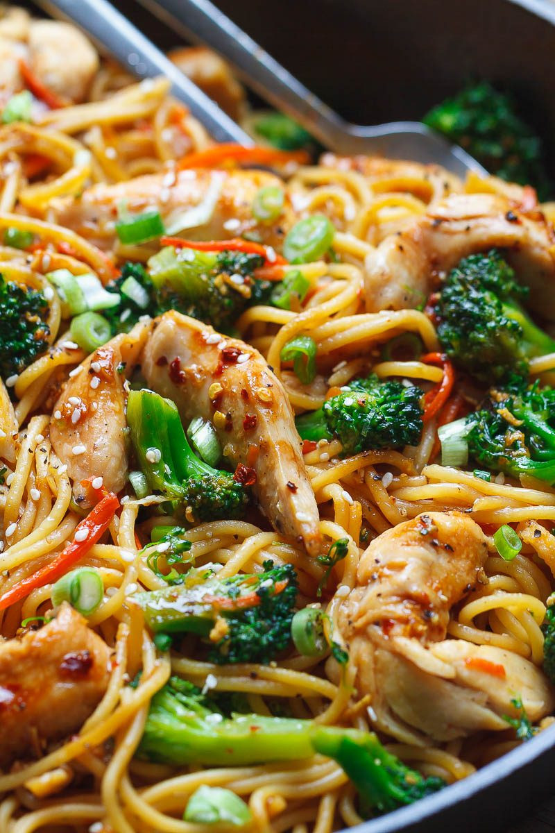 Stir Fry With Spaghetti Noodles
 15 Minute Chicken Stir Fry Noodles – Chicken Stir Fry