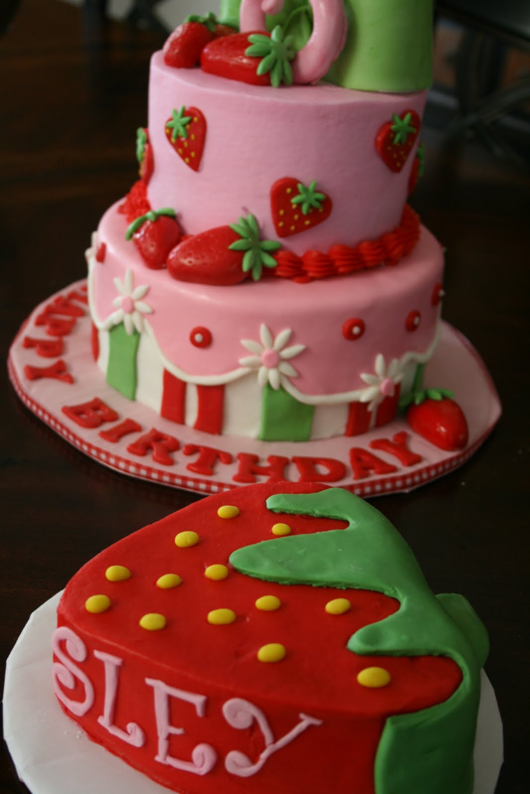 Strawberry Shortcake Birthday Cake
 And Everything Sweet Strawberry Shortcake