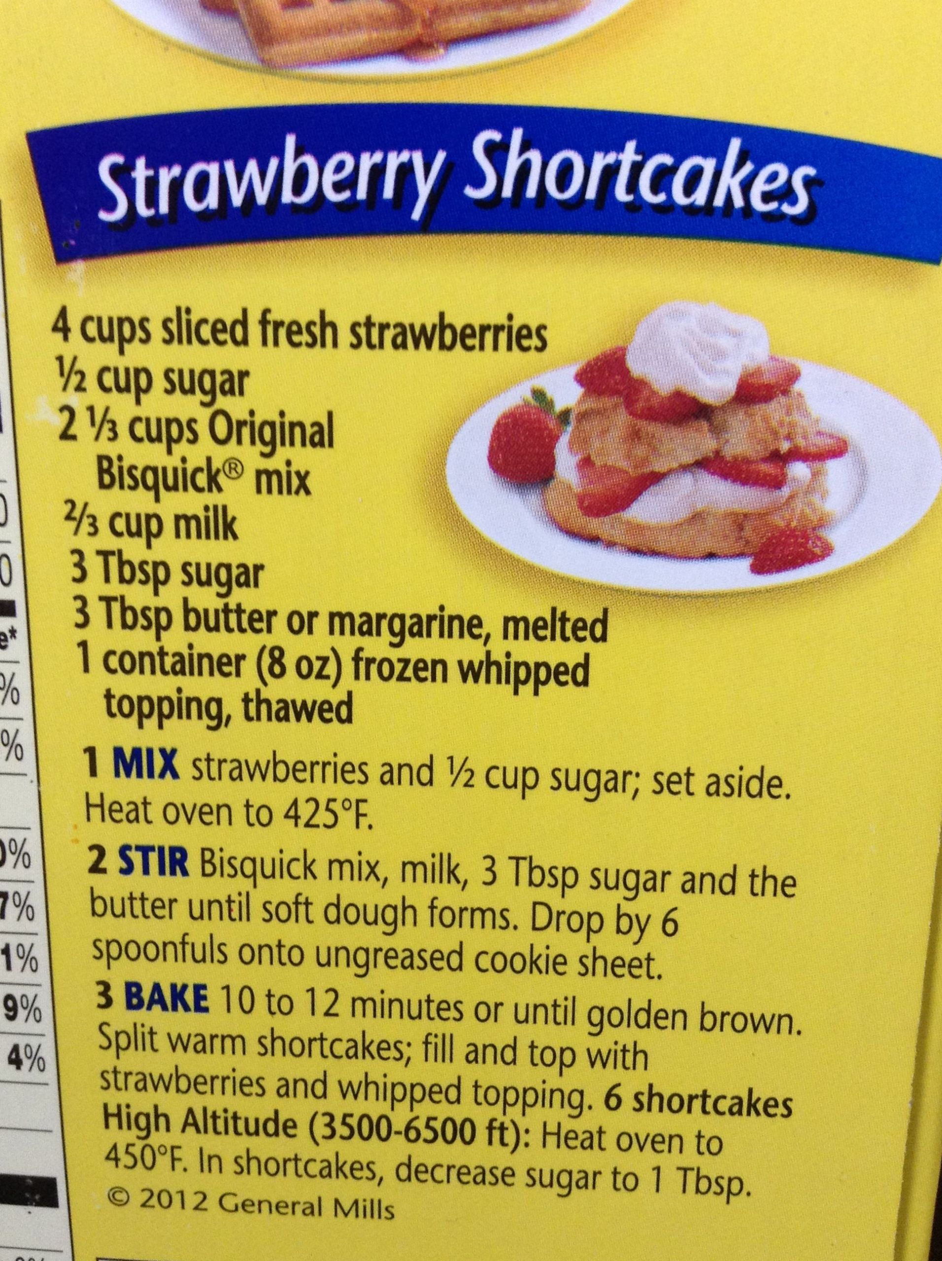 Strawberry Shortcake Bisquick
 Strawberry shortcakes Bisquick Recipes