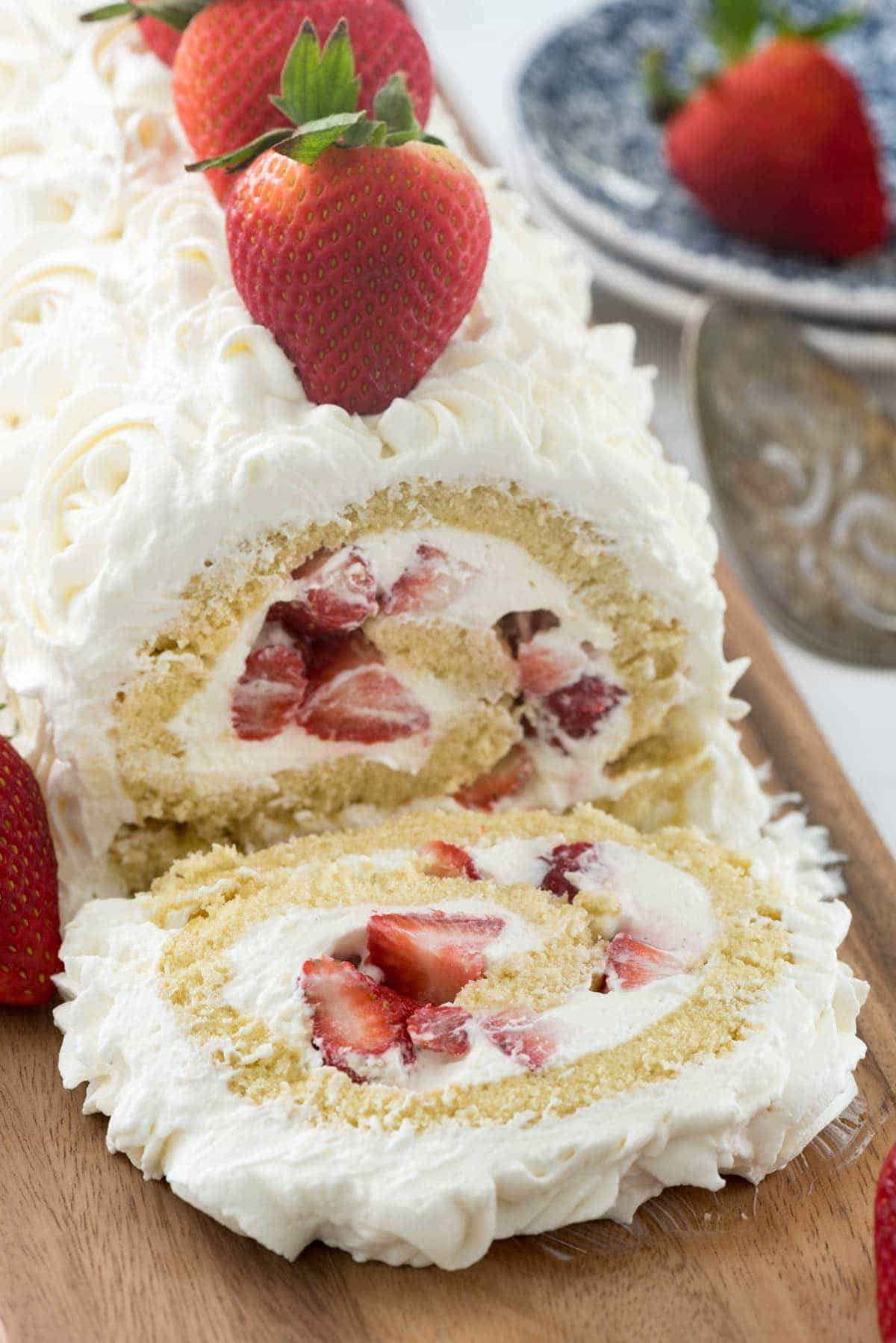 Strawberry Shortcake Cheesecake Cake Recipe
 Strawberry Shortcake Cake Roll Crazy For Crust