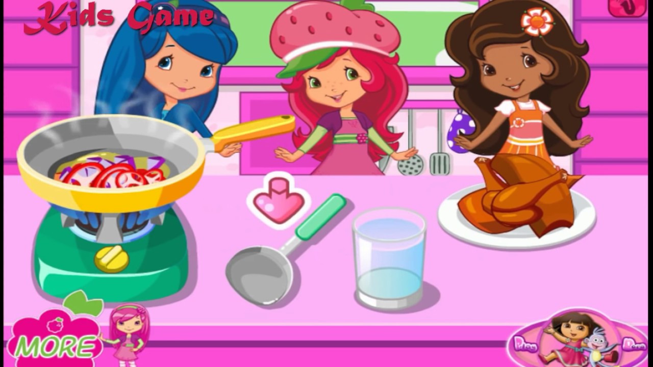 Strawberry Shortcake Games For Kids
 Strawberry Shortcake Cooking Soup line Kids Game