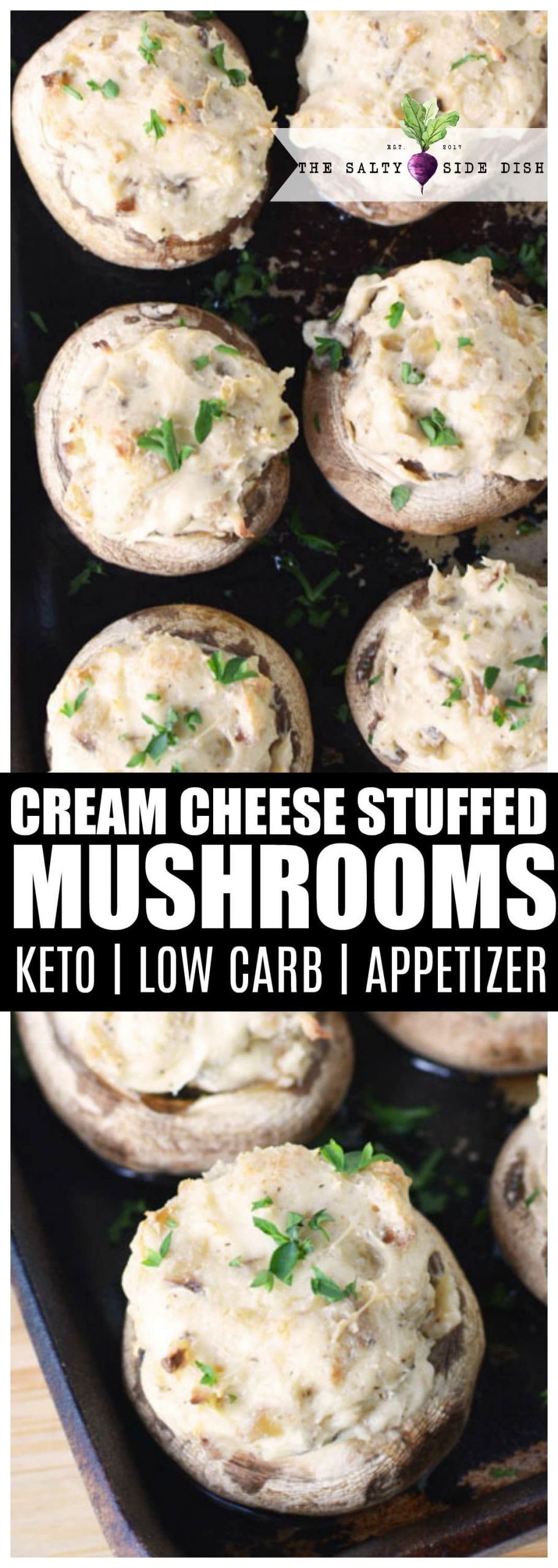 Stuffed Mushrooms With Cream Cheese
 Stuffed Mushrooms with Cream Cheese