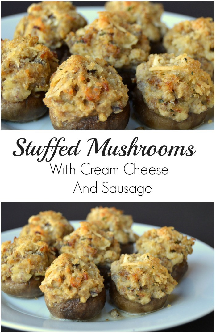 Stuffed Mushrooms With Cream Cheese
 Stuffed Mushrooms With Cream Cheese And Sausage Appetizer