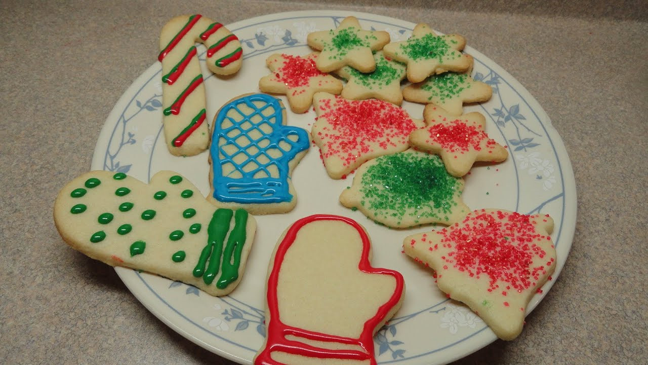 Sugar Cookies Cutouts
 Simple Sugar Cookie Cutout Recipe Christmas Cookie