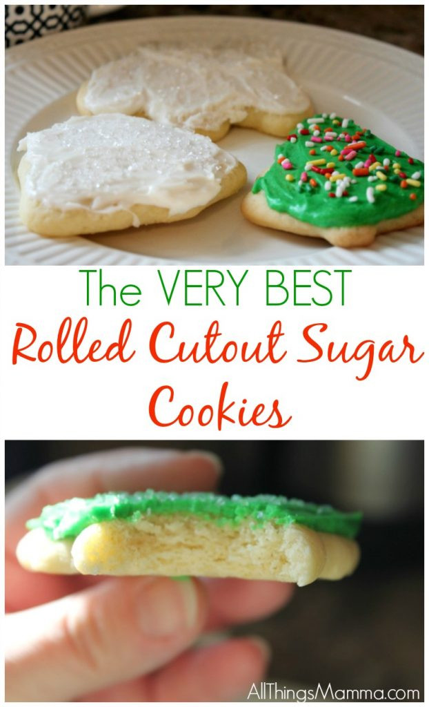Sugar Cookies Cutouts
 The Easiest Cutout Sugar Cookie Recipe All Things Mamma