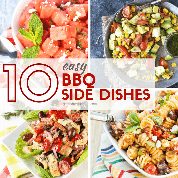 Summer Bbq Side Dishes
 10 Easy BBQ Side Dishes Garnish with Lemon