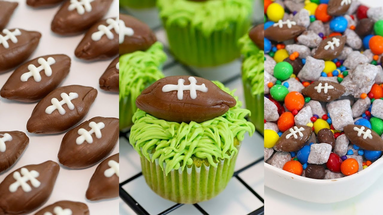 Super Bowl Cupcakes
 3 Super Bowl Snack Ideas