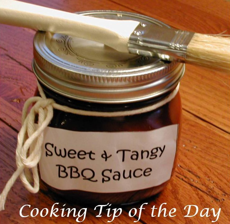 Sweet And Tangy Bbq Sauce
 Cooking Tip of the Day Recipe Sweet and Tangy BBQ Sauce