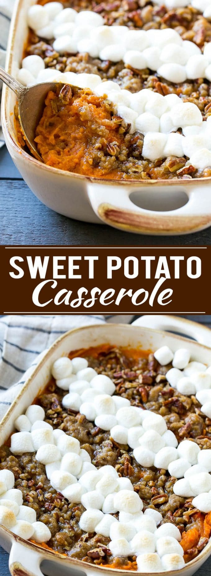 Sweet Potato Casserole With Marshmellow Topping
 Sweet Potato Casserole with Marshmallows Dinner at the Zoo
