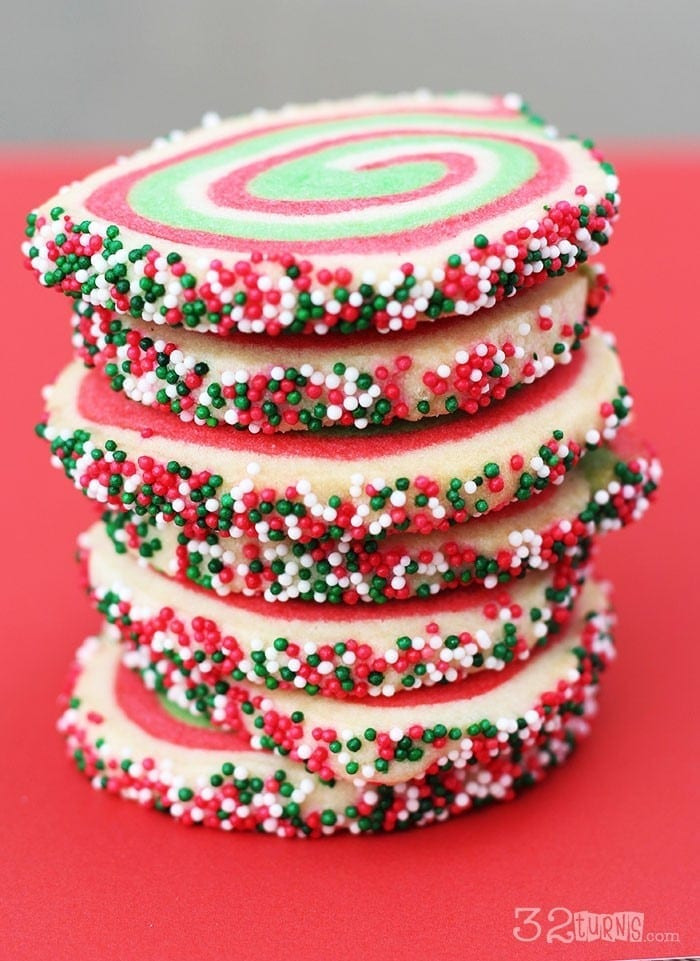 Swirled Sugar Cookies
 Christmas Swirl Sugar Cookies