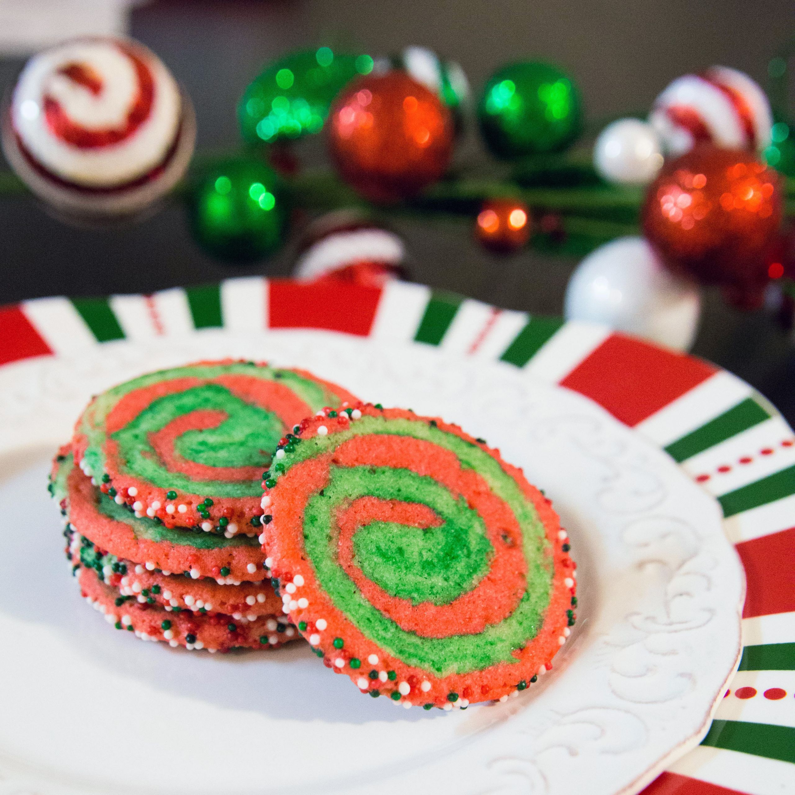Swirled Sugar Cookies
 Christmas Swirl Sugar Cookies
