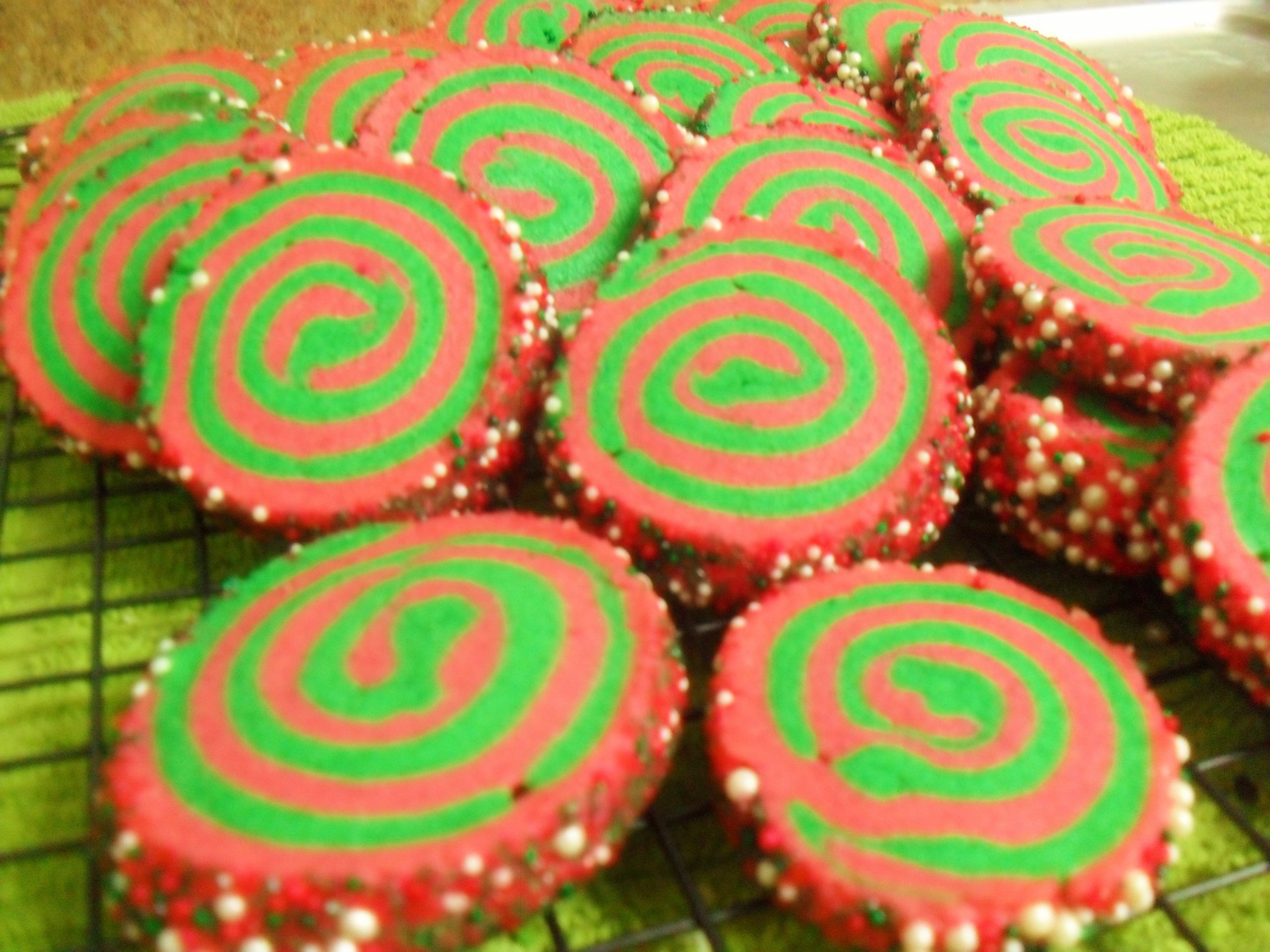 Swirled Sugar Cookies
 holiday cookies