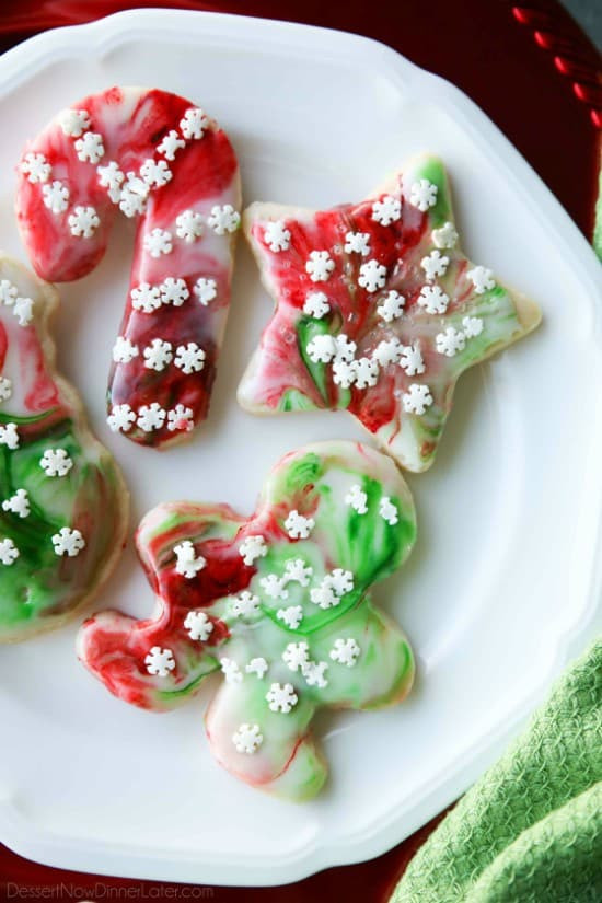 Swirled Sugar Cookies
 Swirled Christmas Sugar Cookies