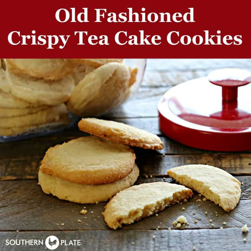 Tea Cake Cookie Recipes
 Old Fashioned Crispy Tea Cake Cookies