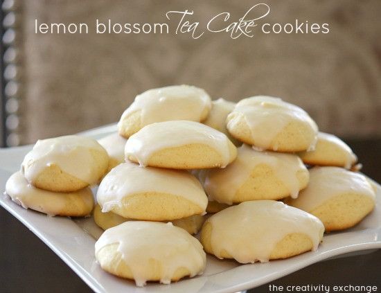 Tea Cake Cookie Recipes
 Easy Lemon Blossom Tea Cake Cookies