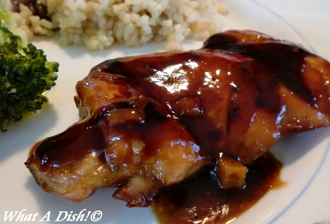 Teriyaki Chicken Thighs
 What A Dish Baked Teriyaki Chicken Thighs