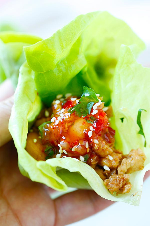 Thai Lettuce Wrap Recipes
 Thai Chicken Lettuce Wraps Rasa Malaysia