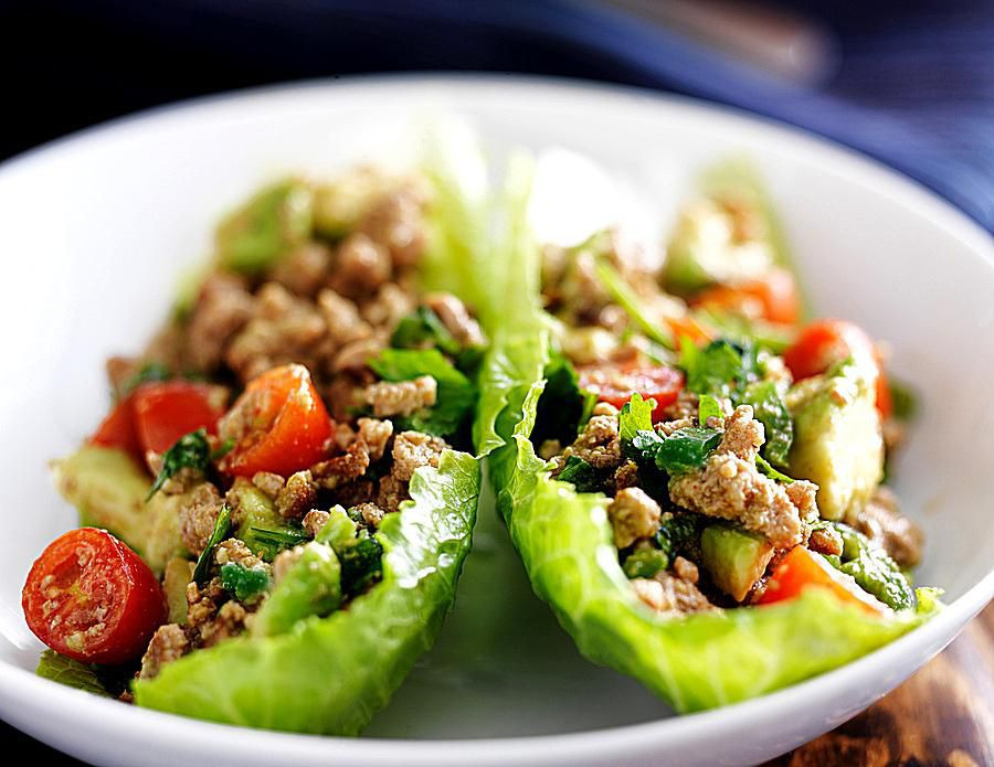 Thai Lettuce Wrap Recipes
 Thai Lettuce Wraps With Beef and Fresh Basil Recipe