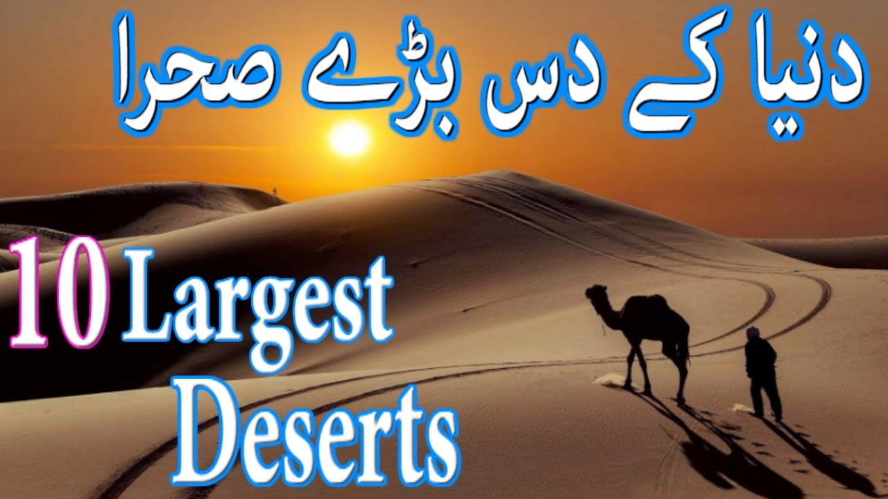 The Largest Dessert In The World
 Top 10 biggest And st Deserts In The World Biggest