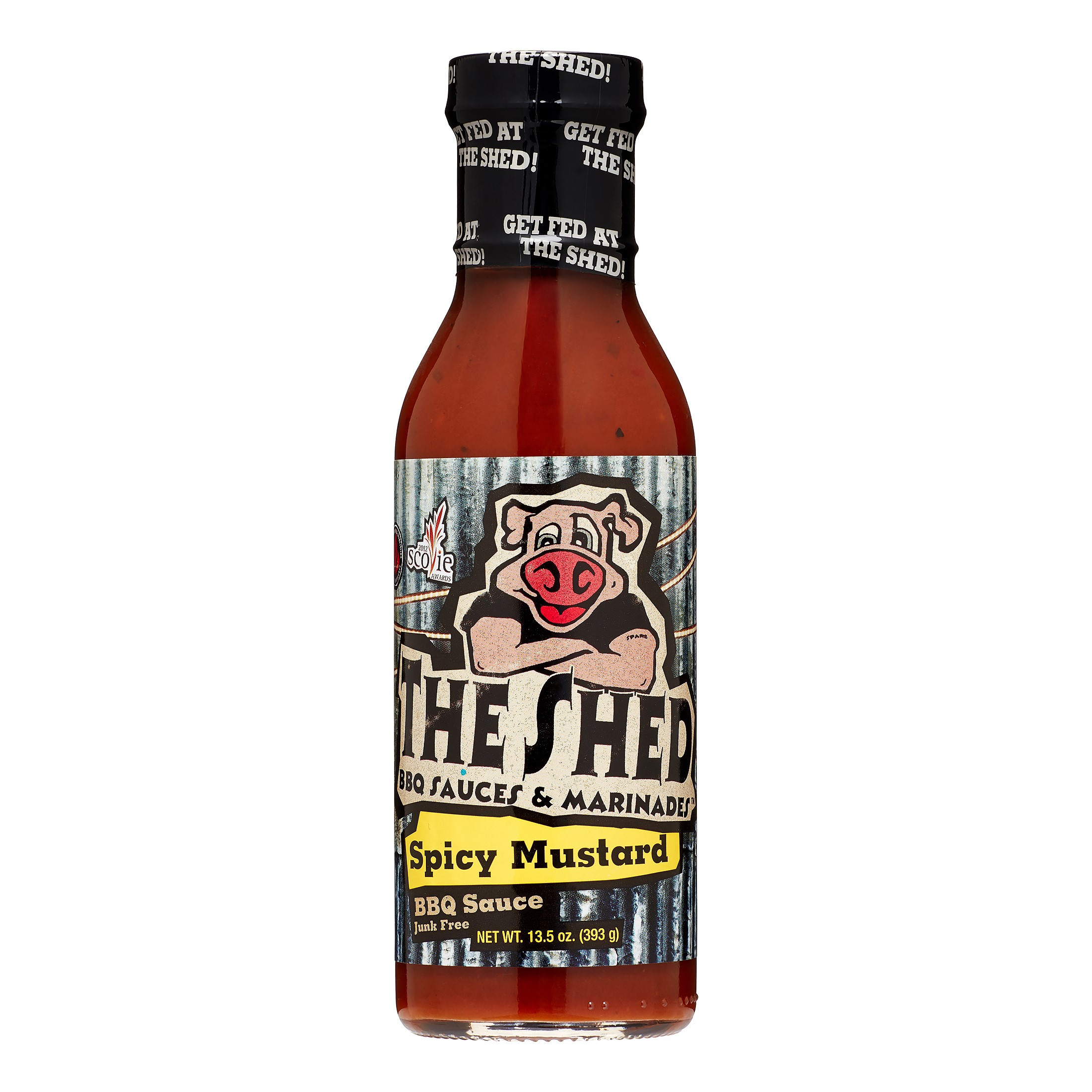 The Shed Bbq Sauce
 The Shed Barbeque & Blues Joint BBQ Sauce Spicy Mustard