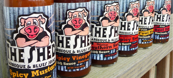 The Shed Bbq Sauce
 The Shed BBQ Sauce Spicy Mustard & Spicy Vinegar