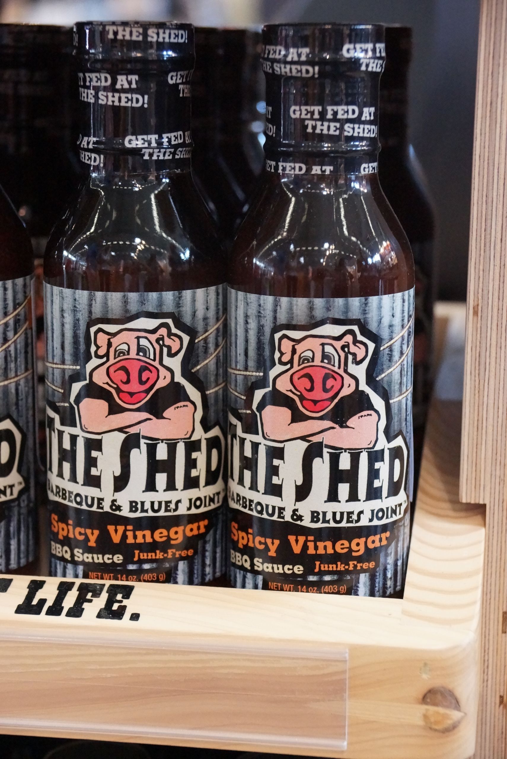 The Shed Bbq Sauce
 BBQ Sauce The Shed Spicy Vinegar Grillsaucen kaufen