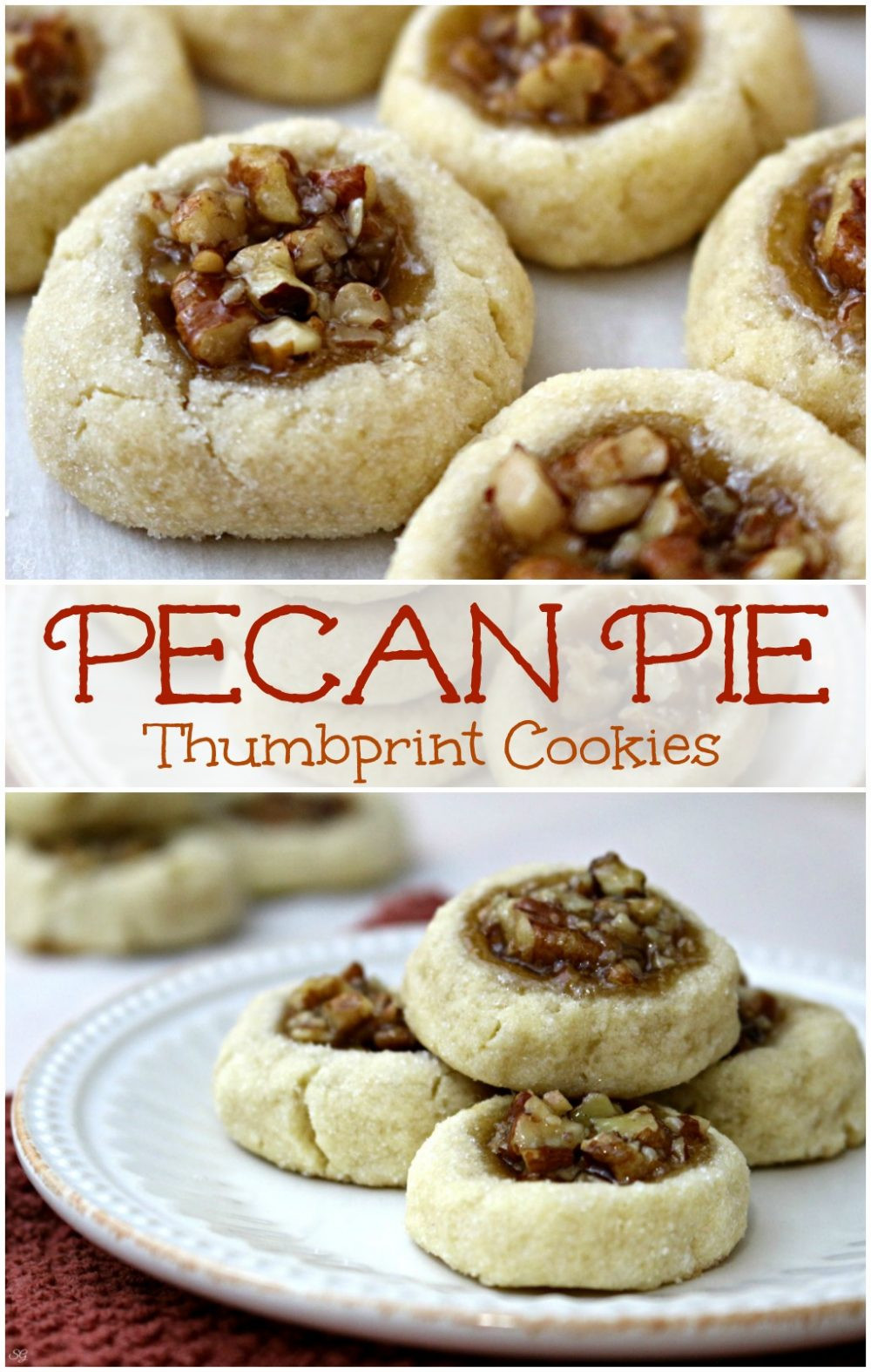 Thumbprint Cookies Recipe
 Pecan Thumbprint Cookies Scrappy Geek