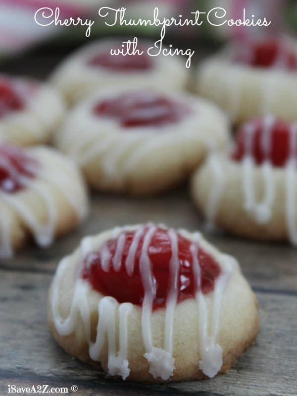 Thumbprint Cookies With Icing
 Thumbprint Cookies with Icing Recipe iSaveA2Z