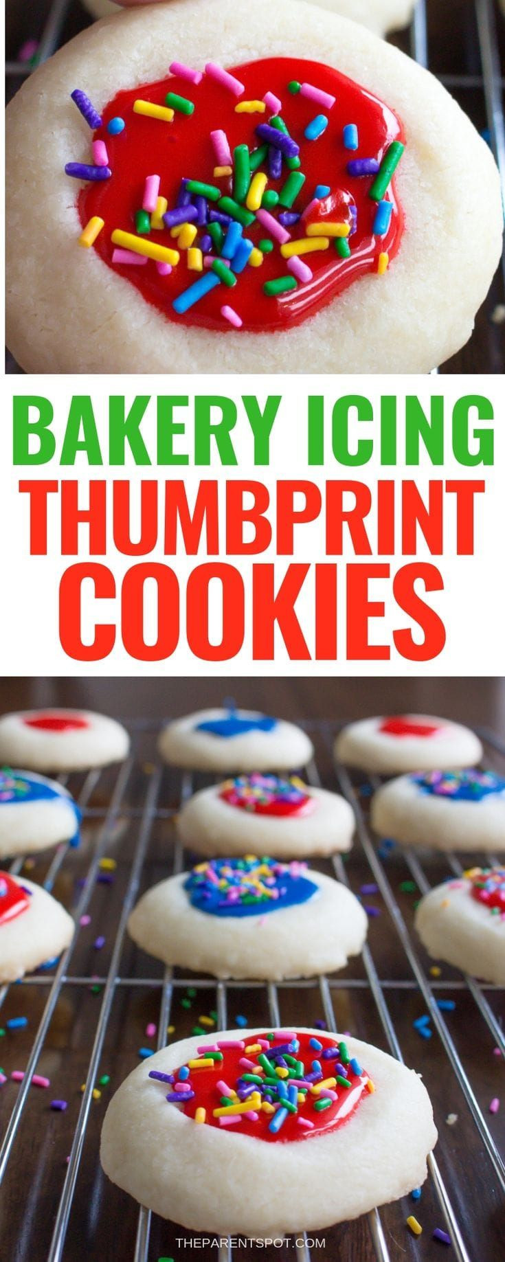 Thumbprint Cookies With Icing
 Easy Thumbprint Cookies with Icing Recipe