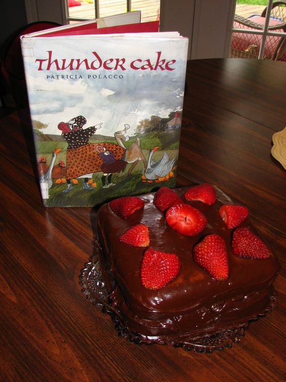 Thunder Cake Recipe
 Thunder Cake recipe from the book Thunder Cake by