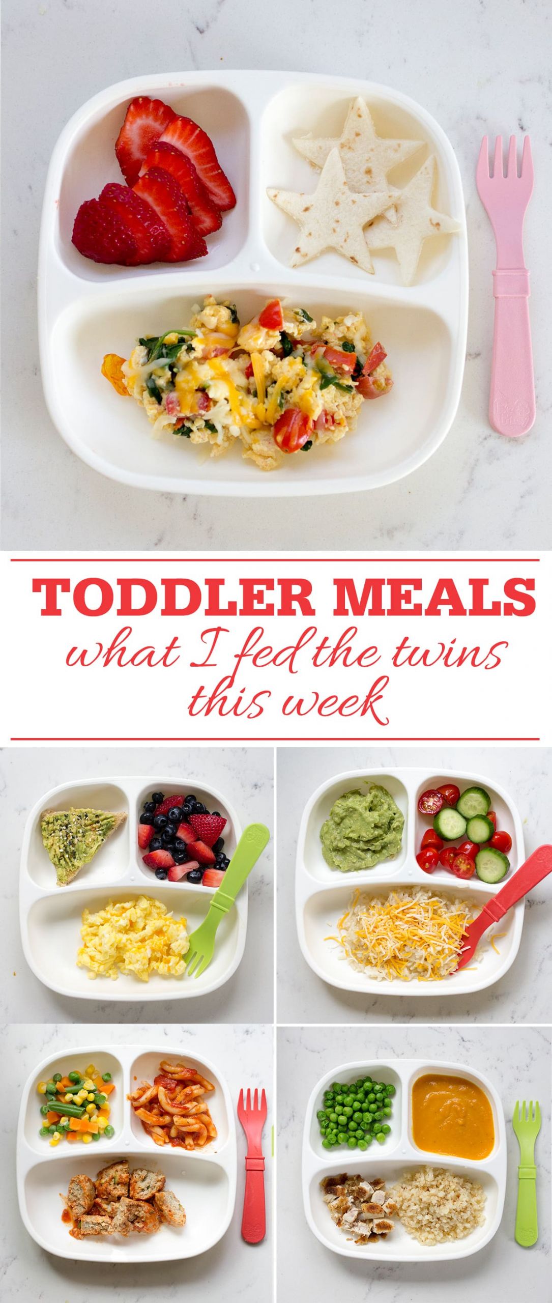 Toddler Dinner Ideas
 What I Fed the Twins This Week Freutcake