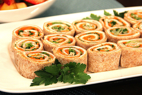 Tortilla Wraps Appetizer
 Tortilla Pinwheels