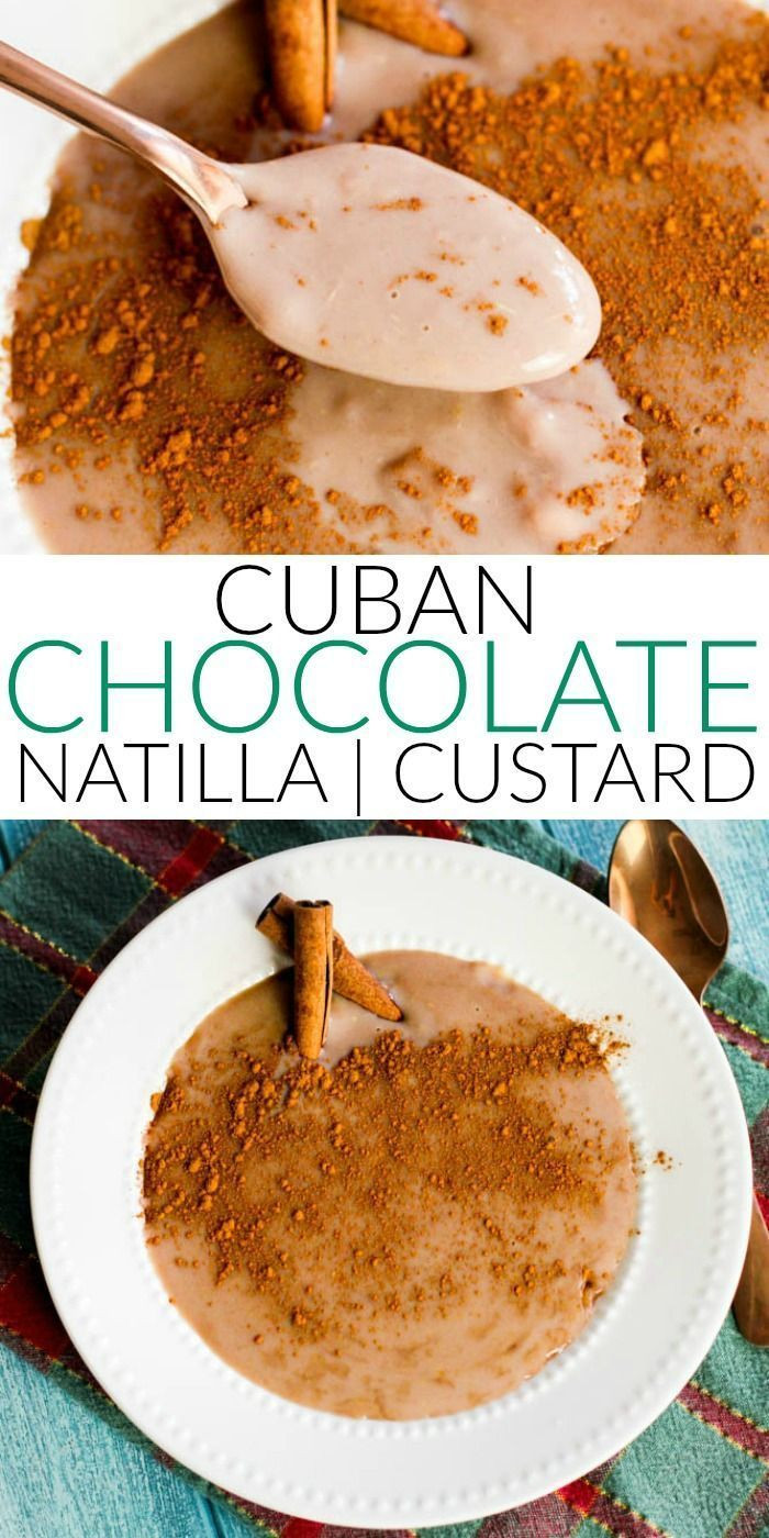 Traditional Cuban Desserts
 Cuban Chocolate Pudding Recipe