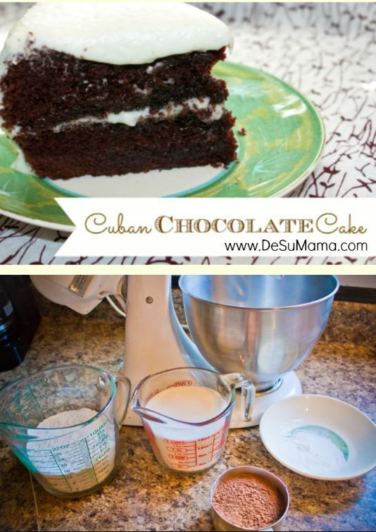 Traditional Cuban Desserts
 Favorite Cuban Desserts Chocolate Cake with Rum Frosting
