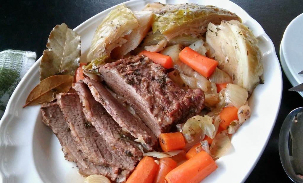 Traditional Irish Dinner Recipes
 Irish Corned Beef Style Brisket Dinner bestbeef