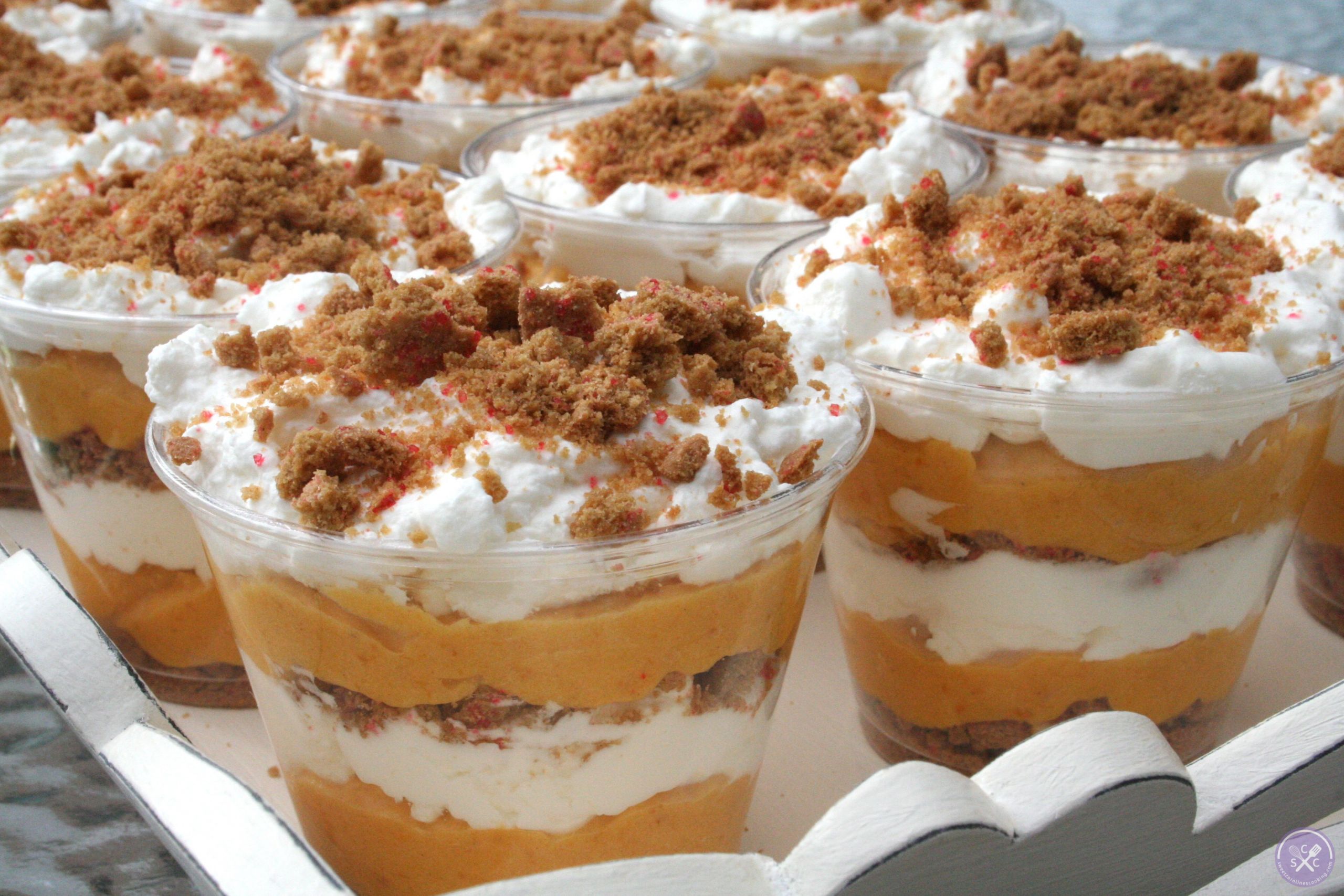 Trifle Dessert Recipes
 farewell November [pumpkin & gingerbread trifle] sweet