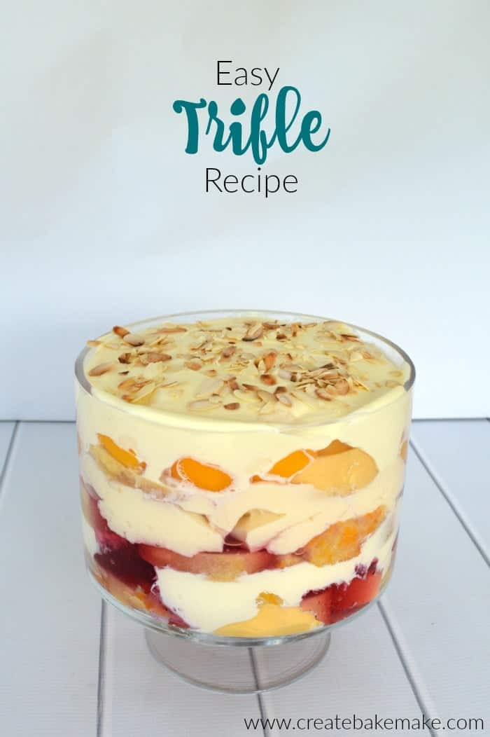 Trifle Dessert Recipes
 Easy Trifle Recipe Create Bake Make